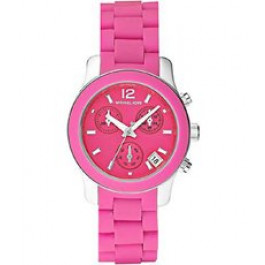 Watch strap Michael Kors MK5443 Silicone Pink 16mm