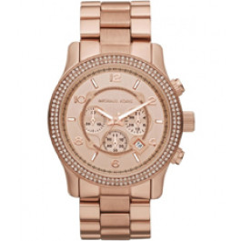 Watch strap Michael Kors MK5576 Steel Rosé 24mm