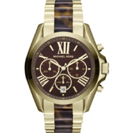 Watch strap Michael Kors MK5696 Steel Gold Toned 22mm