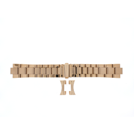 Watch strap Michael Kors MK5727 Steel Rosé 22mm