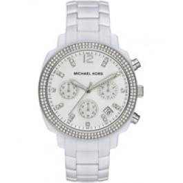 Watch strap Michael Kors MK5822 Plastic White 18mm