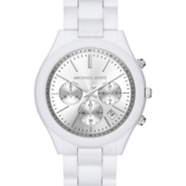 Watch strap Michael Kors MK6254 Plastic White 20mm