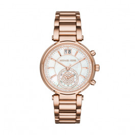 Watch strap Michael Kors MK6282 Stainless steel Rosé