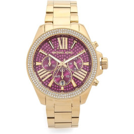 Watch strap Michael Kors MK6290 Steel Gold toned 20mm