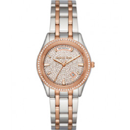 Watch strap Michael Kors MK6482 Steel Bi-color 18mm