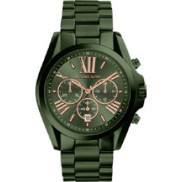 Watch strap Michael Kors MK6528 Steel Green 22mm