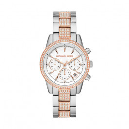 Watch strap Michael Kors MK6651 Steel Bi-color 18mm