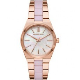Watch strap Michael Kors MK6652 Stainless steel Rosé 22mm