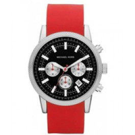 Watch strap Michael Kors MK8239 Silicone Red 22mm