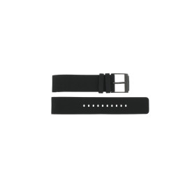 Watch strap Michael Kors MK8317 Silicone Black 22mm