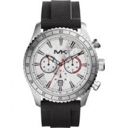 Watch strap Michael Kors MK8353 Silicone Black 24mm