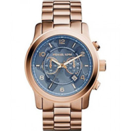 Watch strap Michael Kors MK8358 Steel Rosé 24mm