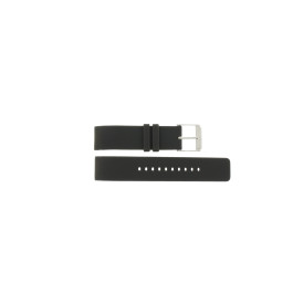 Watch strap Michael Kors MK8409 Silicone Anthracite grey 22mm