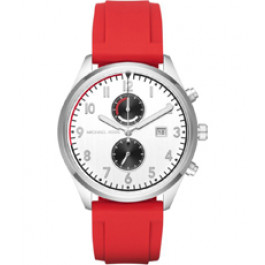 Watch strap Michael Kors MK8572 Silicone Red 22mm