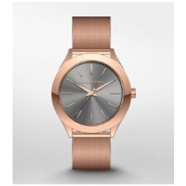 Watch strap Michael Kors MK8697 Steel Rosé 22mm