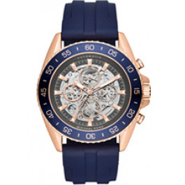 Watch strap Michael Kors MK9025 Silicone Blue 24mm