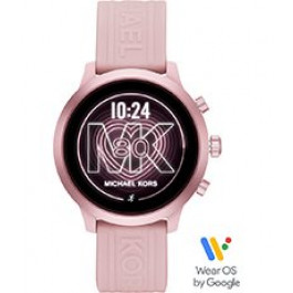 Michael kors smart watch pink hot sale