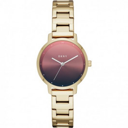 Watch strap DKNY NY2737 Steel Gold Toned 14mm
