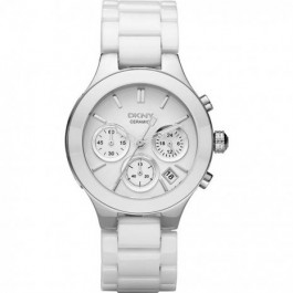 Watch strap DKNY NY4912 Ceramics White 11mm