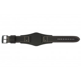 Watch strap Fossil CH2990 Leather Brown 22mm