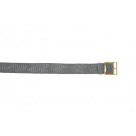 Watch strap Universal PRLN.20.GRI Nylon/perlon Grey 20mm