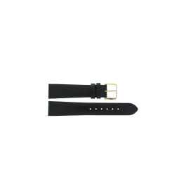 Watch strap Rado R070874810 / R20282152.160.3670 Leather Black 19mm