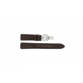Watch strap Seiko 7T04-0AA0 XL Leather Brown 21mm
