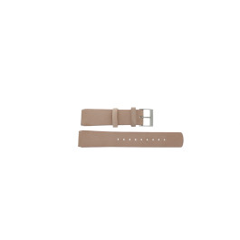 Watch strap Skagen SKW2753 Leather Pink 17mm