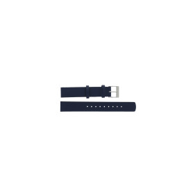 Watch strap Skagen SKW2812 Leather Blue 16mm