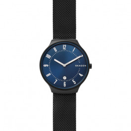 Watch strap Skagen SKW6461 Steel Black 18mm