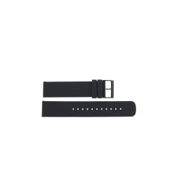 Watch strap Skagen SKW6544	 Silicone Black 20mm