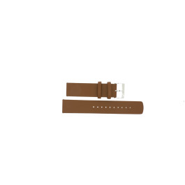 Watch strap Skagen SKW6578 / 25XXXX / 134XXXX Leather Brown 20mm