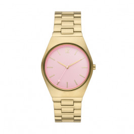 Watch strap Skagen SKW6869 Steel Gold Toned 22mm