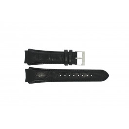 Prisma watch strap SPECZW21 Leather Black 21mm + black stitching