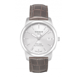 Watch strap Tissot T0494071603100 Leather Brown 19mm