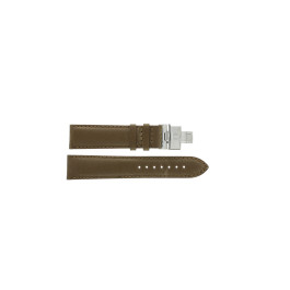 Watch strap Tissot QUADRATO GENT / T600021061 / T0055101626700A Leather Brown 20mm