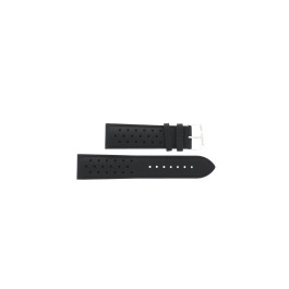 Watch strap Tissot T1064071605100 / TISSOT V8 / T600038321 Leather Black 22mm