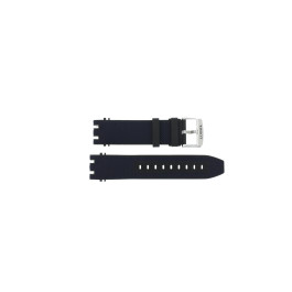 Watch strap Tissot T1154272704100 / T603044210 Rubber Black 22mm