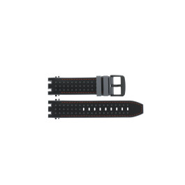 Watch strap Tissot T1154172705701 / T603045129 Rubber Black 21mm