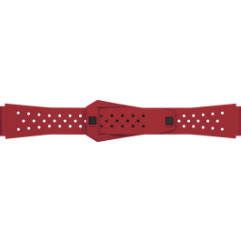 Watch strap Tissot T145.407.97.057.02 Rubber Red