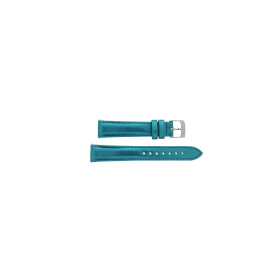 Watch strap Tissot T604048131 Rubber Turquoise 16mm