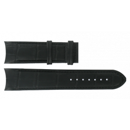 Watch strap Tissot T035.407.36.051.01 / T600041201 / T610028591 Leather Black 22mm