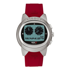 Watch strap Tissot T603013659.T94146950A Rubber Red