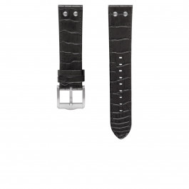 Watch strap TW Steel TWB1300 Leather Black 22mm
