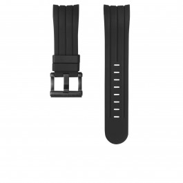 TW Steel watch strap TWB151L Rubber / plastic Black 22mm