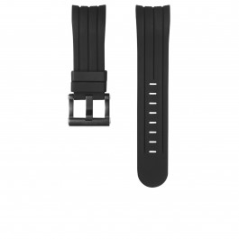 TW Steel watch strap TWB158 Silicone Black 22mm