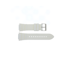 Watch strap Guess W0942L1 / Spinner Rubber White 18mm