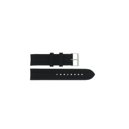 Watch strap Guess W1109G1 / Crew Rubber Black 22mm