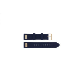 Watch strap Guess W1160L3 / Queen Silicone Blue 20mm