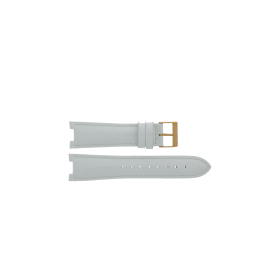 Watch strap Guess W13556L1 Leather White 10mm